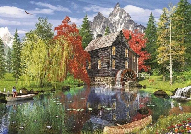 ARTPUZZLE 1500 el. Stary młyn [PUZZLE]