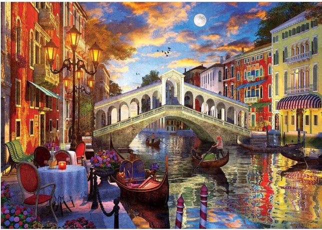 ARTPUZZLE 1500 el. Wenecja, Most Rialto [PUZZLE]