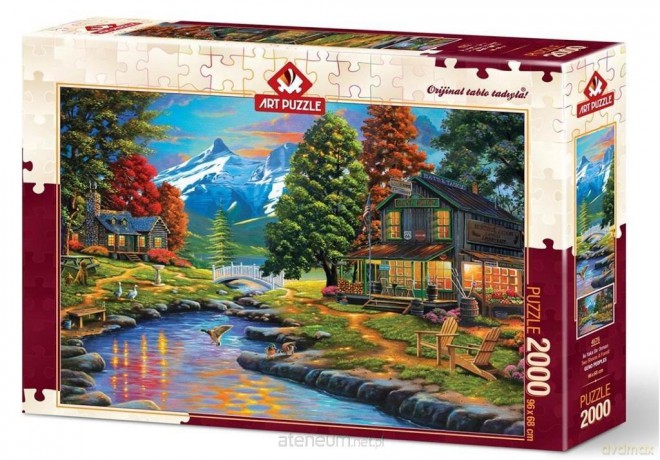ARTPUZZLE 2000 el. Dwie strony lasu [PUZZLE]