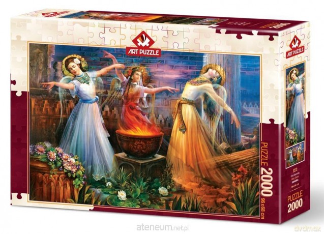 ARTPUZZLE 2000 el. Ognisty taniec [PUZZLE]