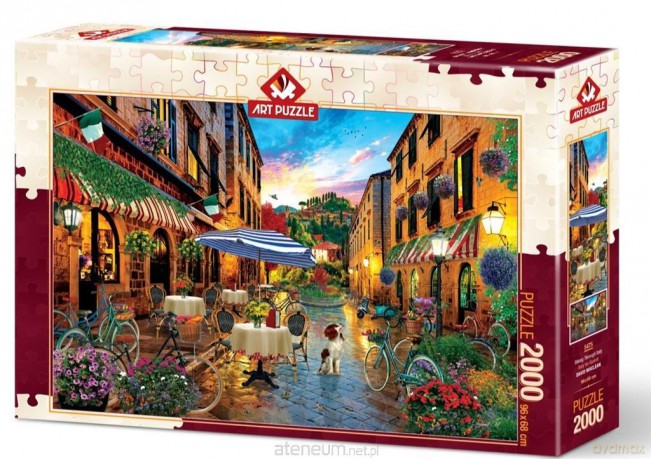 ARTPUZZLE 2000 el. Włoska uliczka [PUZZLE]