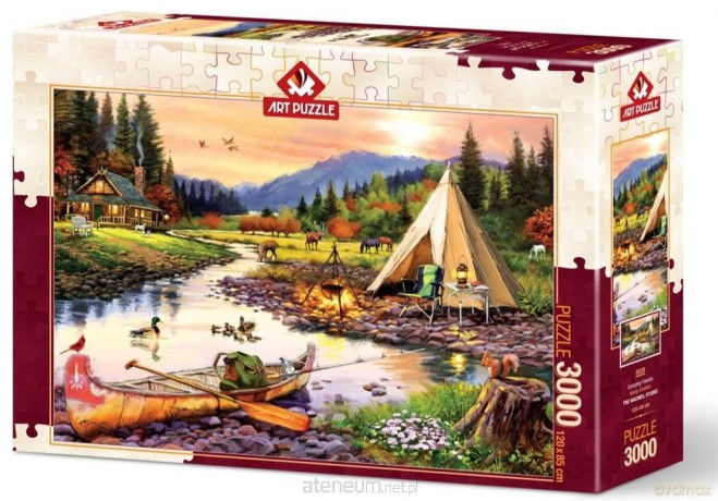 ARTPUZZLE 3000 el. Biwak z przyjaciółmi [PUZZLE]