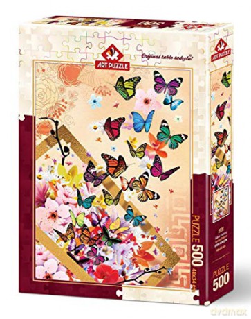 ARTPUZZLE 500 el. Kolorowe motyle [PUZZLE]