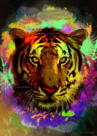 ARTPUZZLE 500 el. Tygrys [PUZZLE]