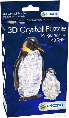 BARD CENTRUM GIER Crystal puzzle Pingwiny [PUZZLE]