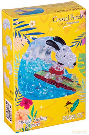 BARD CENTRUM GIER Crystal puzzle Snoopy Surfer [PUZZLE]