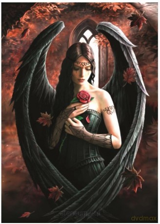 BLUEBIRD PUZZLE 1000 el. Anne Stokes - Róża [PUZZLE]