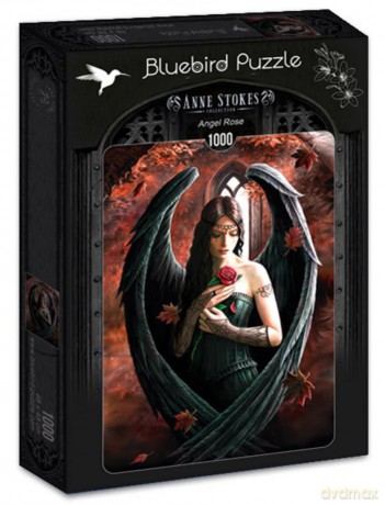 BLUEBIRD PUZZLE 1000 el. Anne Stokes - Róża [PUZZLE]