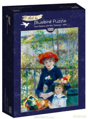 BLUEBIRD PUZZLE 1000 el. Dwie siostry na tarasie, Renoir, 1881 [PUZZLE]