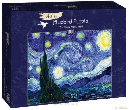 BLUEBIRD PUZZLE 1000 el. Gwiaździsta noc, Vincent van Gogh [PUZZLE]