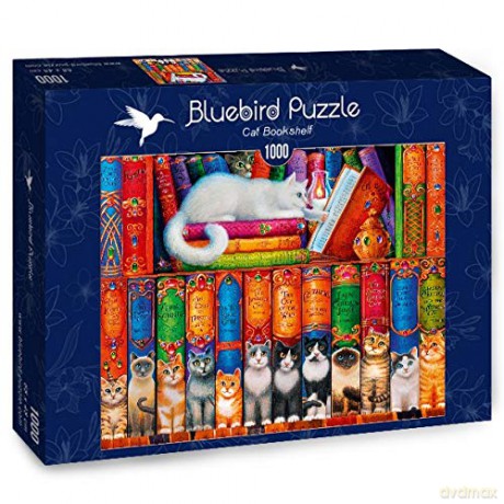 BLUEBIRD PUZZLE 1000 el. Kocia biblioteka [PUZZLE]
