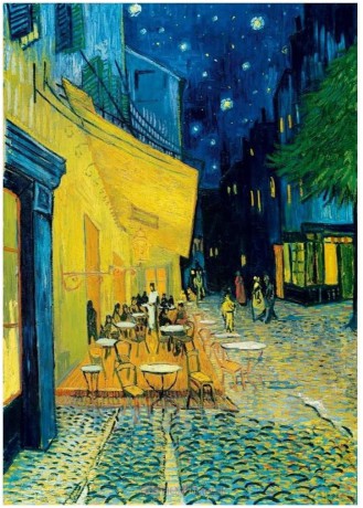 BLUEBIRD PUZZLE 1000 el. Nocna kafejka, Vincent van Gogh [PUZZLE]
