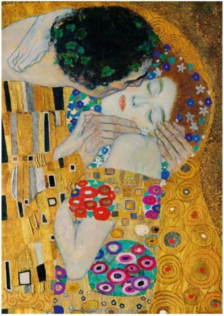BLUEBIRD PUZZLE 1000 el. Pocałunek- fragment, Gustav Klimt [PUZZLE]