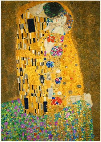 BLUEBIRD PUZZLE 1000 el. Pocałunek, Gustav Klimt [PUZZLE]