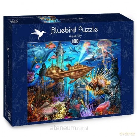 BLUEBIRD PUZZLE 1000 el. Podwodne miasto [PUZZLE]
