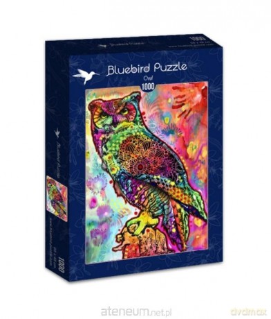 BLUEBIRD PUZZLE 1000 el. Sowa, Dean Russo [PUZZLE]