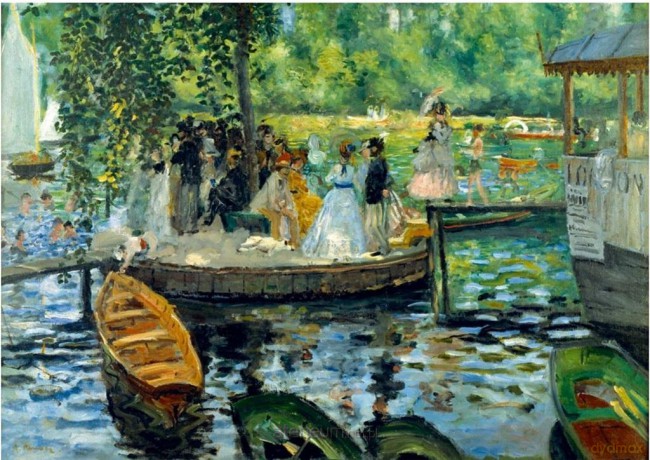 BLUEBIRD PUZZLE 1000 el. Spotkanie nad rzeką, Renoir [PUZZLE]