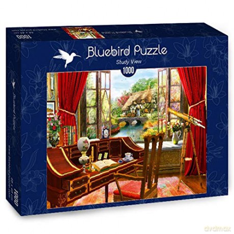 BLUEBIRD PUZZLE 1000 el. Studio z widokiem na piekną chatkę [PUZZLE]
