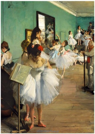BLUEBIRD PUZZLE 1000 el. Szkoła tańca, Edgard Degas, 1874 [PUZZLE]