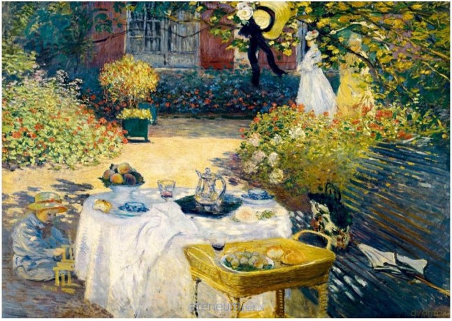 BLUEBIRD PUZZLE 1000 el. Śniadanie, Claude Monet [PUZZLE]