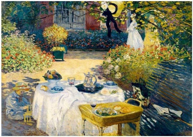 BLUEBIRD PUZZLE 1000 el. Śniadanie, Claude Monet [PUZZLE]