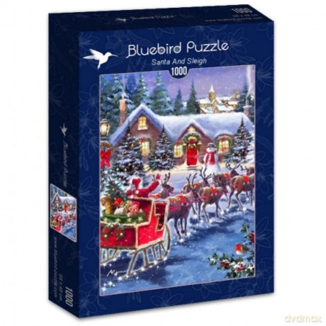 BLUEBIRD PUZZLE 1000 el. Świety Mikołaj [PUZZLE]