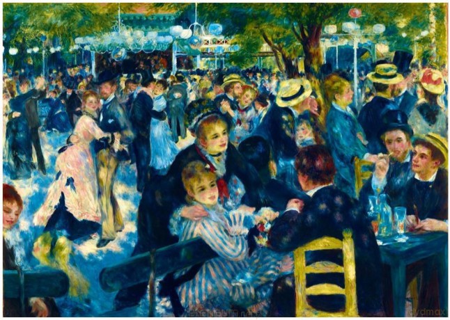 BLUEBIRD PUZZLE 1000 el. Tańce w Le Moulin de la Galette [PUZZLE]