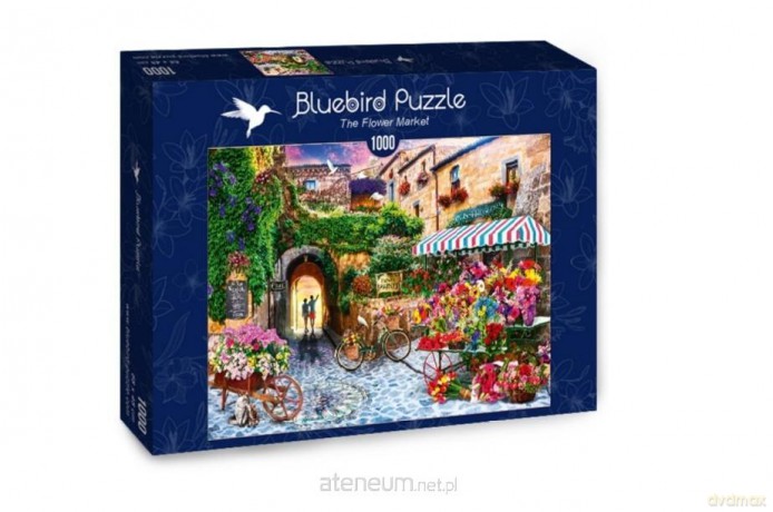 BLUEBIRD PUZZLE 1000 el. Targ pełen kwiatów, Taylor Jason [PUZZLE]