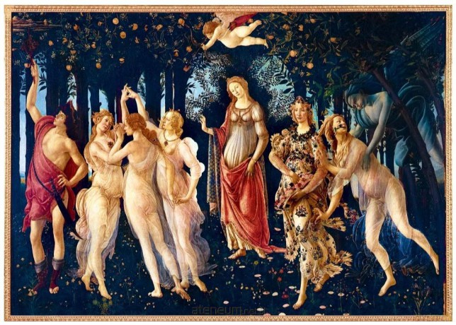 BLUEBIRD PUZZLE 1000 el. Wiosna, Botticelli 1482 [PUZZLE]