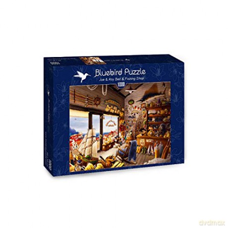 BLUEBIRD PUZZLE 1000 el. Wnętrze sklepu rybackiego [PUZZLE]