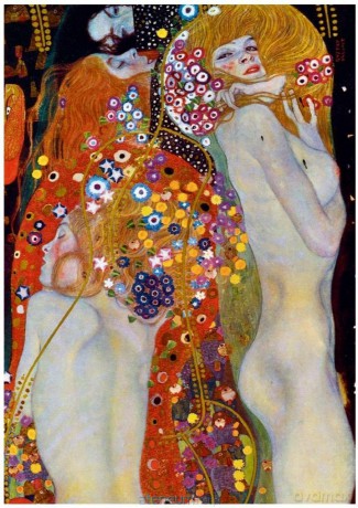 BLUEBIRD PUZZLE 1000 el. Wodne serpentyny, II Gustav Klimt [PUZZLE]