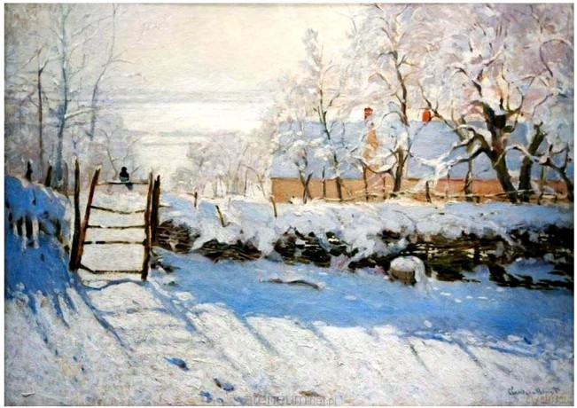 BLUEBIRD PUZZLE 1000 el. Zima, Monet [PUZZLE]
