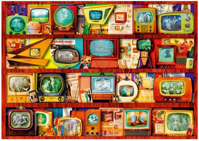 BLUEBIRD PUZZLE 1000 el. Złoty wiek TV Aimee Stewart [PUZZLE]