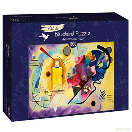 BLUEBIRD PUZZLE 1000 el. Żółty, czerwony, niebieski, Kandinsky [PUZZLE]