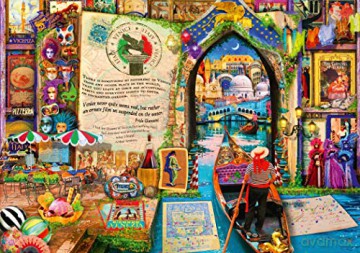 BLUEBIRD PUZZLE 1000 el. Życie to otwarta księga - Wenecja [PUZZLE]