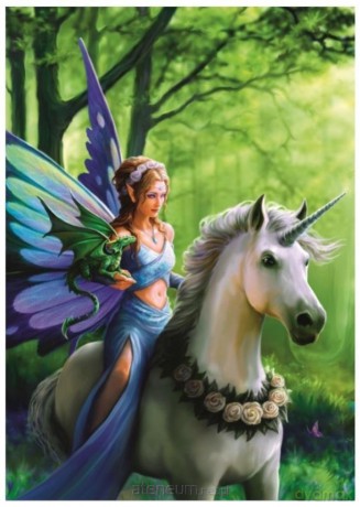 BLUEBIRD PUZZLE 1500 el. Anne Stokes - Królowa zaklęć [PUZZLE]