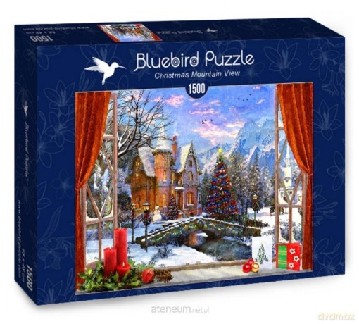 BLUEBIRD PUZZLE 1500 el. Boże Narodzenie w górach [PUZZLE]