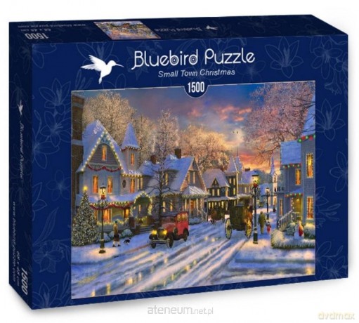 BLUEBIRD PUZZLE 1500 el. Boże Narodzenie w małym mieście [PUZZLE]