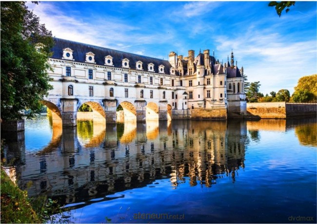 BLUEBIRD PUZZLE 1500 el. Francja, Zamek Chenonceau [PUZZLE]