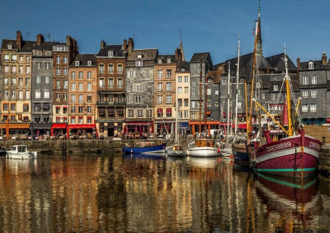 BLUEBIRD PUZZLE 1500 el. Honfleur, Francja [PUZZLE]