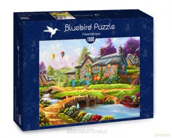 BLUEBIRD PUZZLE 1500 el. Kolorowa chatka [PUZZLE]