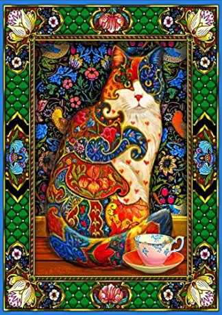 BLUEBIRD PUZZLE 1500 el. Kolorowy kot [PUZZLE]