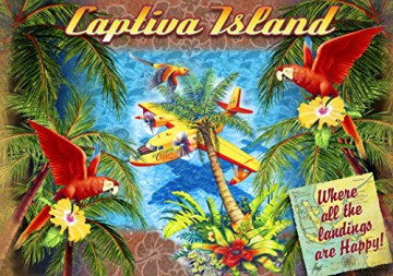 BLUEBIRD PUZZLE 1500 el. Parrot Palm Clipper [PUZZLE]