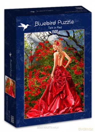 BLUEBIRD PUZZLE 1500 el. Piękność w czerwonej sukni [PUZZLE]
