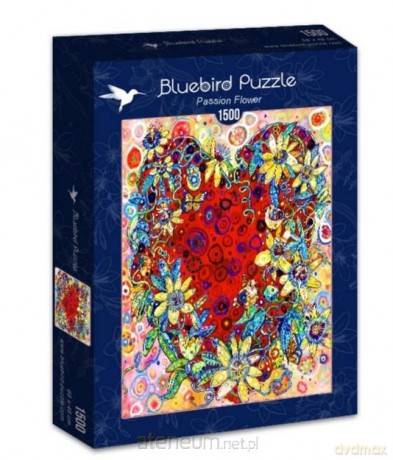 BLUEBIRD PUZZLE 1500 el. Serce pełne kwiatów [PUZZLE]