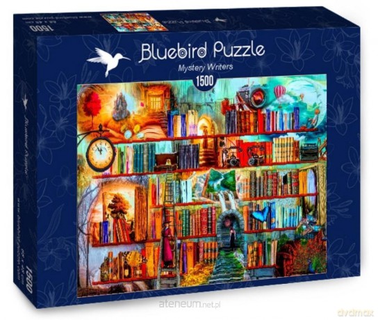 BLUEBIRD PUZZLE 1500 el. Tajemniczy pisarze [PUZZLE]