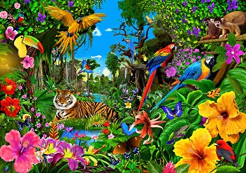 BLUEBIRD PUZZLE 1500 el. Wschód słońca w dżungli [PUZZLE]