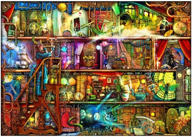 BLUEBIRD PUZZLE 2000 el. Fantastyczna podróż Aimee Stewart [PUZZLE]