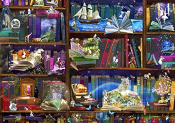 BLUEBIRD PUZZLE 3000 el. Biblioteka pełna przygód [PUZZLE]