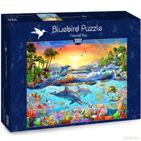 BLUEBIRD PUZZLE 3000 el. Podwodny raj [PUZZLE]